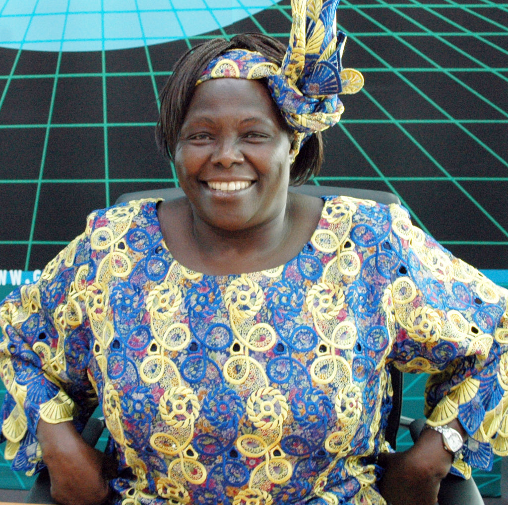 WANGARI MAATHAI: Environmentalist and first African woman to receive the Nobel Peace Prize.