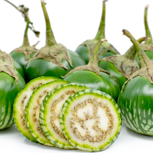 egg plant seeds Thai Round Eggplant – UJAMAA SEEDS